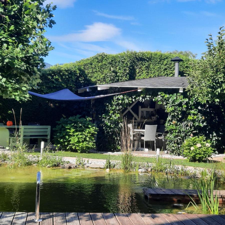 Garden Paradise Bled Apartments - Garden, Pond And Castle View 外观 照片